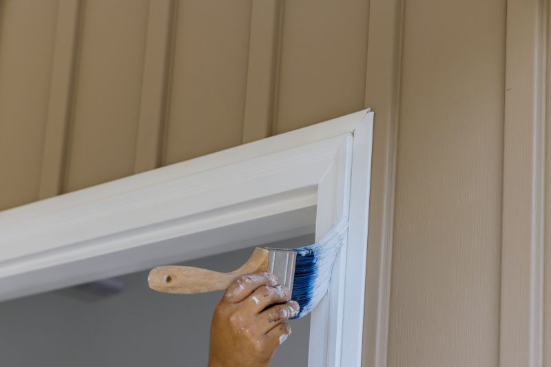 Door Molding Painting