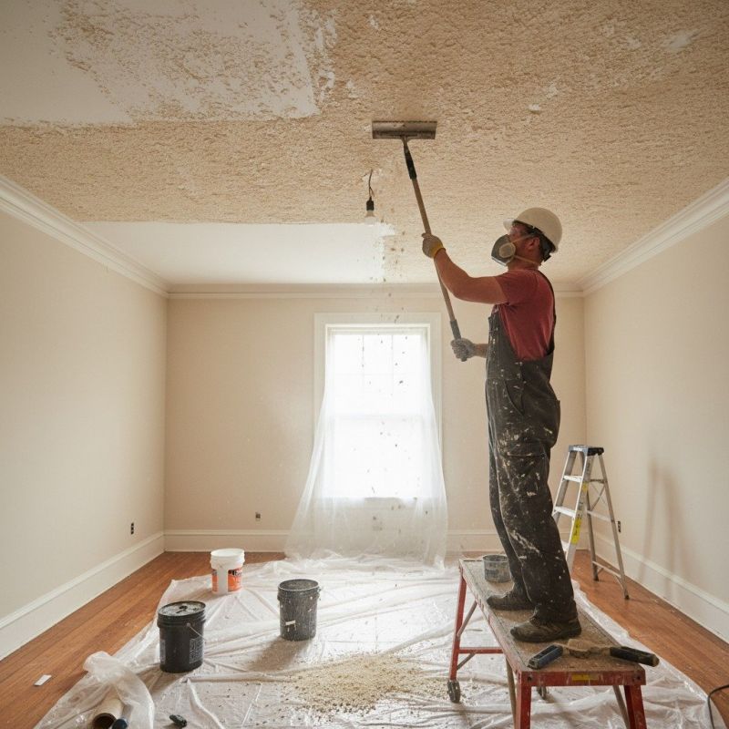 Popcorn Ceiling Repair detail